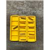 Image 3 : Lot of (11) Kennametal #DWG 1863864 Deep Grooving Inserts - Carbide KC730