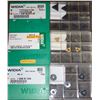 Image 2 : Lot of Misc Widia Carbide Inserts