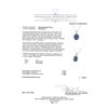 Image 4 : 5.12 ctw Tanzanite & Diamond Pendant - 14KT White Gold