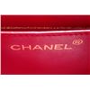 Image 8 : Chanel Vintage Red Quilted Suede Square Classic Single Mini Flap Bag