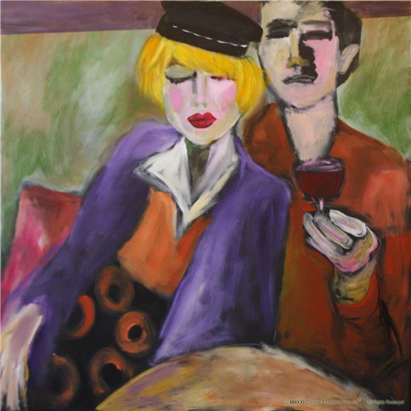 Susan Manders ORIGINAL "Here's To You Kid"