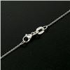 Image 6 : 18k White and Yellow Gold 2.10 ctw White and Yellow Diamond Dangle Pendant Neckl