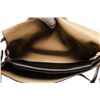 Image 7 : Prada Black Neutral Leather Dual Flap Double Turnlock Bag