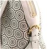 Image 6 : SaLouis Vuittonatore Ferragamo Fiamma Satchel Laser Cut Leather Medium White
