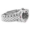 Image 8 : Rolex Womens Midsize 31mm Grey Diamond Lugs & Ruby Datejust Wristwatch