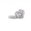 Image 2 : Designer Diamond Engagement Ring .88 ct
