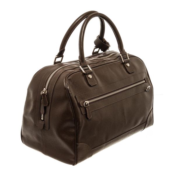 Louis Vuitton Brown Taiga Leather Stanislav Bag