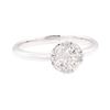 Image 1 : 0.50 ctw Diamond Ring - 14KT White Gold