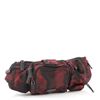 Image 1 : Prada Camo Waist Bag Tessuto Black, Red