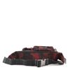 Image 2 : Prada Camo Waist Bag Tessuto Black, Red