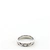 Image 2 : Chanel Matelasse Band Ring Platinum and Diamonds Silver
