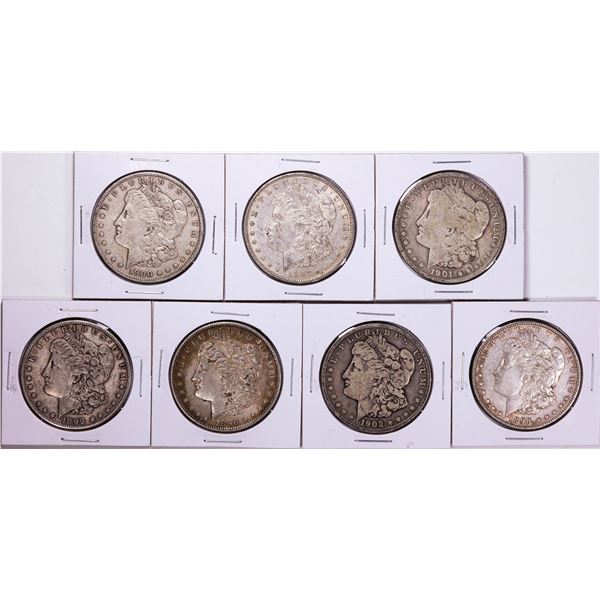 1896-1902 Morgan Silver Dollar Coin Collector's Set