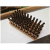 Image 2 : Multiple Empty Cartridge Shells, Misc Sizes in Wooden Racks