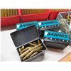 Image 8 : Multiple Ammunition Cases w/ Cartridges, Misc Sizes & Barnes Bullets in Packages