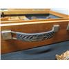 Image 8 : Locking Wooden Box (has key) w/ Misc Bits, etc