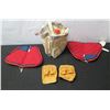 Image 1 : Qty 2 Shooting Cases, Tool Tote Bag & 2 Protektor Model Leather Gun Rests