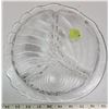 Image 7 : Lot of handy divided serving dishes - no chips vintage glass