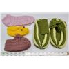 Image 1 : Slippers, 2 Adult sz - 2 Children sz. NEW