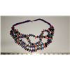 Image 1 : Beautiful Hand painted Wooden Necklace - Africa