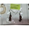 Image 3 : Northwest Territories Faux Bone Earrings; Copper Earrings; Stirrup Necklace