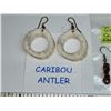 Image 5 : Northwest Territories Faux Bone Earrings; Copper Earrings; Stirrup Necklace