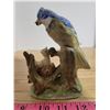 Image 7 : 3 Porcelain Bisque Figurines Blue Jay, Swan, Duck 1940-50