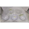 Image 1 : 3 Pasari Indonesia Pasta Bowls - 2 Pioneer Fruit Federal Glass Plates 1940's