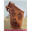 Image 3 : Unique Seaworld Pottery Planter Hand Crafted - Lovely