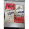 Image 1 : Lot of four 1940's & 50's Pontiac, Chevrolet & Oldsmobile transmission and maintenance manuals