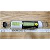 Image 2 : Heavy Glass Rolling Pin - Black Screw Top 1950's