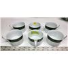 Image 2 : Set of 6 Fine China Low Rise Coffee-Tea Cups - Whole Home Sears Discontinued