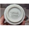 Image 5 : Corelle White Swirl Cups "Stoneware" 1990's