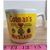 Image 4 : Collectibles - Campbell Soup 1980; Coleman Mustard Wood Eng, Cobolt Drip Cup 50's