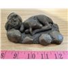 Image 1 : Sundance Original Metal Cast Hand Painted Sleeping Fawn 1985