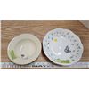 Image 1 : Butterfly Meadow Bowl - by Lennox Ovenproof - like NEW Signed 2011