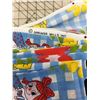 Image 3 : NEW OLD STOCK VINTAGE 1978 RAGGEDY ANN AND ANDY FABRIC 18ft x 45in