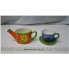Image 2 : 5 Small Ceramic Planters for Succulents/Cactus etc