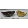 Image 2 : 2 Genuine Beauceware Pottery perfect Succelent Bowls; #807-3125 Canada 60's