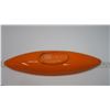 Image 2 : Canoe Shaped Pottery Dish - Vintage 1970's Décor-Planter