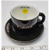 Image 8 : 4 Tin/Copper Stacking Cups and Café De Cuba Cup & Saucer Striking Design