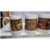 Image 3 : 4 Vintage Sleeman Large Tankard Steins 1980's- Al Capone & Pirates - rare with all graphics