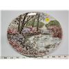Image 1 : Johnson Brothers Oval 10" Plate - English Garden 1950's pristine