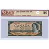 Image 1 : 1954 $50.00 Bank of Canada BCS graded VF-35