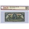 Image 1 : 1937 $20.00 Bank of Canada BCS graded VF-35