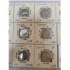 Image 3 : Eighteen 5¢ coins - 16 X 1948, 2 X 1951