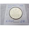 Image 1 : Canadian Silver 1962 Fifty Cent Piece