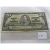 Image 1 : 1937 Canadian 20 Dollar Bill
