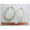 Image 1 : 2 Vintage Glass Bead Necklaces