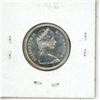 Image 2 : 1967 Silver 25 Cents. MS-63 with Cameo. Bright White.
