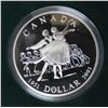 Image 2 : 2001 National Ballet of Canada Silver Dollar. Proof with Ultra Heavy Cameo. Housed in its original c